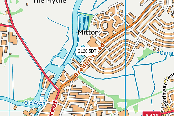 GL20 5DT map - OS VectorMap District (Ordnance Survey) GL20 5DT map - OS VectorMap District (Ordnance Survey)
