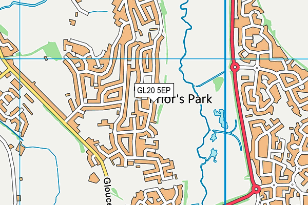 GL20 5EP map - OS VectorMap District (Ordnance Survey) GL20 5EP map - OS VectorMap District (Ordnance Survey)
