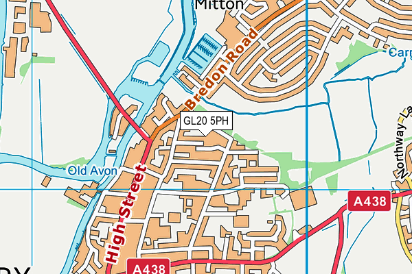 GL20 5PH map - OS VectorMap District (Ordnance Survey) GL20 5PH map - OS VectorMap District (Ordnance Survey)