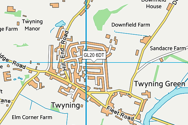 GL20 6DT map - OS VectorMap District (Ordnance Survey) GL20 6DT map - OS VectorMap District (Ordnance Survey)