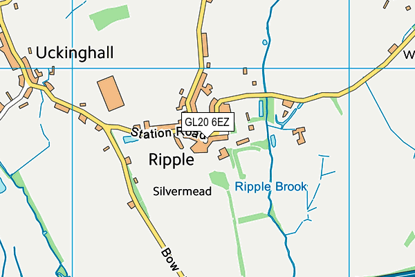 GL20 6EZ map - OS VectorMap District (Ordnance Survey) GL20 6EZ map - OS VectorMap District (Ordnance Survey)