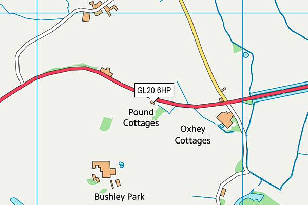 GL20 6HP map - OS VectorMap District (Ordnance Survey) GL20 6HP map - OS VectorMap District (Ordnance Survey)