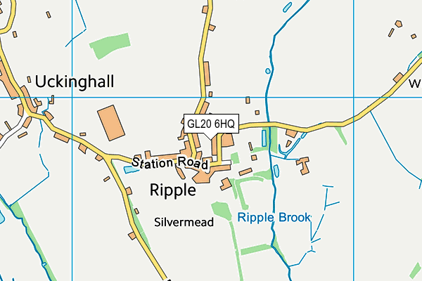 GL20 6HQ map - OS VectorMap District (Ordnance Survey) GL20 6HQ map - OS VectorMap District (Ordnance Survey)