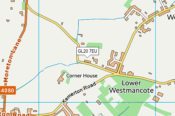 GL20 7EU map - OS VectorMap District (Ordnance Survey) GL20 7EU map - OS VectorMap District (Ordnance Survey)