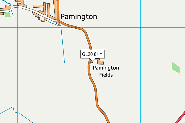 GL20 8HY map - OS VectorMap District (Ordnance Survey) GL20 8HY map - OS VectorMap District (Ordnance Survey)
