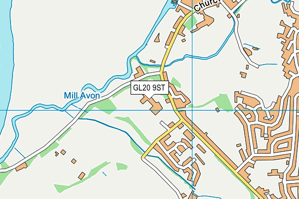 GL20 9ST map - OS VectorMap District (Ordnance Survey) GL20 9ST map - OS VectorMap District (Ordnance Survey)