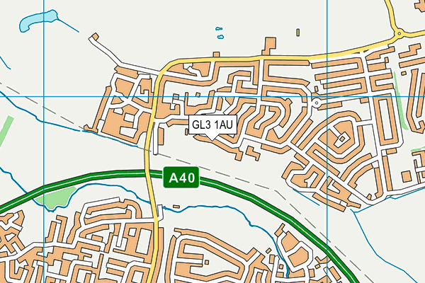 GL3 1AU map - OS VectorMap District (Ordnance Survey) GL3 1AU map - OS VectorMap District (Ordnance Survey)