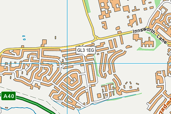 GL3 1EG map - OS VectorMap District (Ordnance Survey) GL3 1EG map - OS VectorMap District (Ordnance Survey)