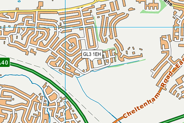 GL3 1EH map - OS VectorMap District (Ordnance Survey) GL3 1EH map - OS VectorMap District (Ordnance Survey)