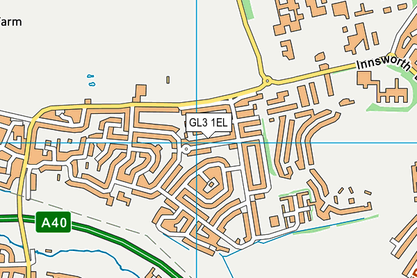 GL3 1EL map - OS VectorMap District (Ordnance Survey) GL3 1EL map - OS VectorMap District (Ordnance Survey)