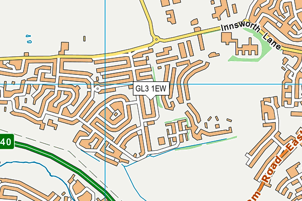 GL3 1EW map - OS VectorMap District (Ordnance Survey) GL3 1EW map - OS VectorMap District (Ordnance Survey)