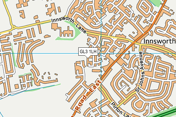 GL3 1LH map - OS VectorMap District (Ordnance Survey) GL3 1LH map - OS VectorMap District (Ordnance Survey)