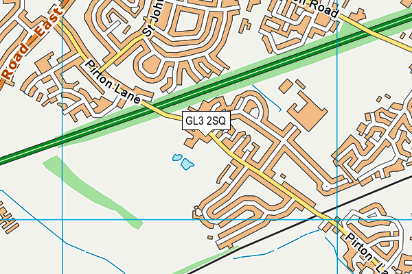 GL3 2SQ map - OS VectorMap District (Ordnance Survey) GL3 2SQ map - OS VectorMap District (Ordnance Survey)