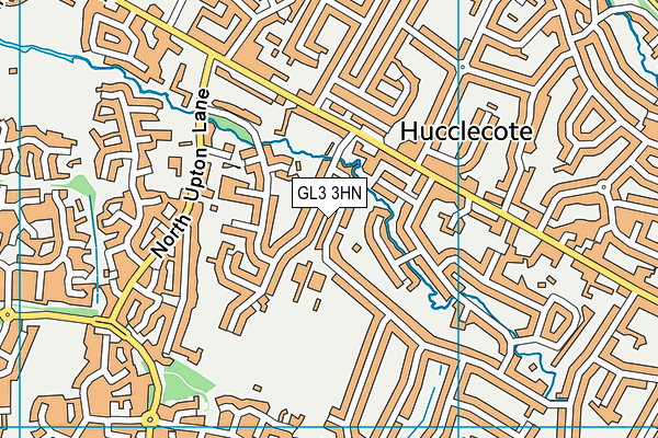 GL3 3HN map - OS VectorMap District (Ordnance Survey) GL3 3HN map - OS VectorMap District (Ordnance Survey)
