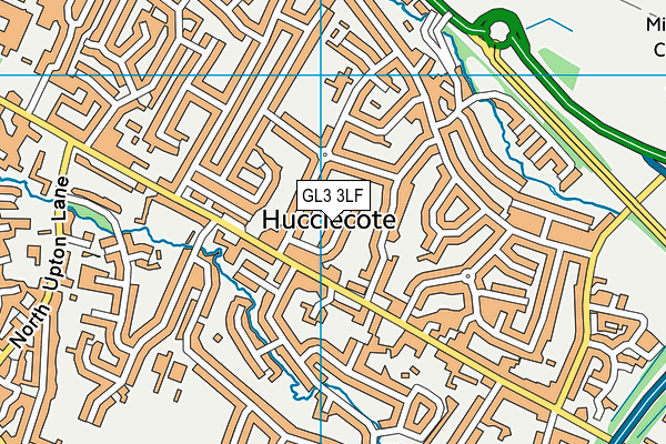 GL3 3LF map - OS VectorMap District (Ordnance Survey) GL3 3LF map - OS VectorMap District (Ordnance Survey)