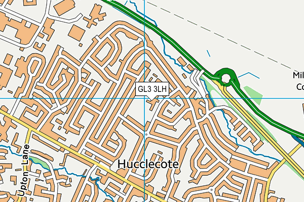 GL3 3LH map - OS VectorMap District (Ordnance Survey) GL3 3LH map - OS VectorMap District (Ordnance Survey)