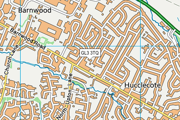 GL3 3TQ map - OS VectorMap District (Ordnance Survey) GL3 3TQ map - OS VectorMap District (Ordnance Survey)