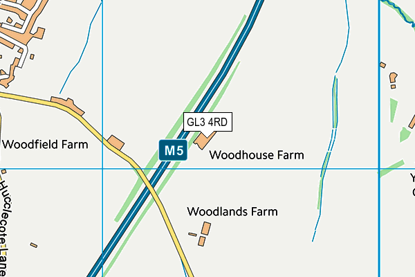 GL3 4RD map - OS VectorMap District (Ordnance Survey) GL3 4RD map - OS VectorMap District (Ordnance Survey)