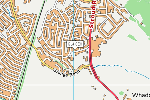 GL4 0EH map - OS VectorMap District (Ordnance Survey) GL4 0EH map - OS VectorMap District (Ordnance Survey)