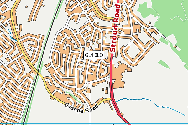 GL4 0LQ map - OS VectorMap District (Ordnance Survey) GL4 0LQ map - OS VectorMap District (Ordnance Survey)