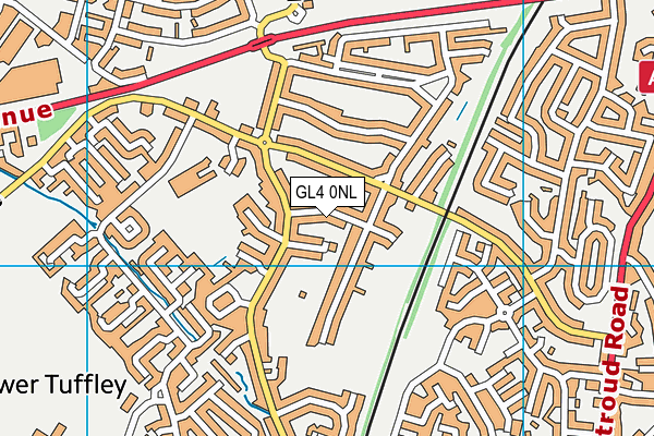 GL4 0NL map - OS VectorMap District (Ordnance Survey) GL4 0NL map - OS VectorMap District (Ordnance Survey)
