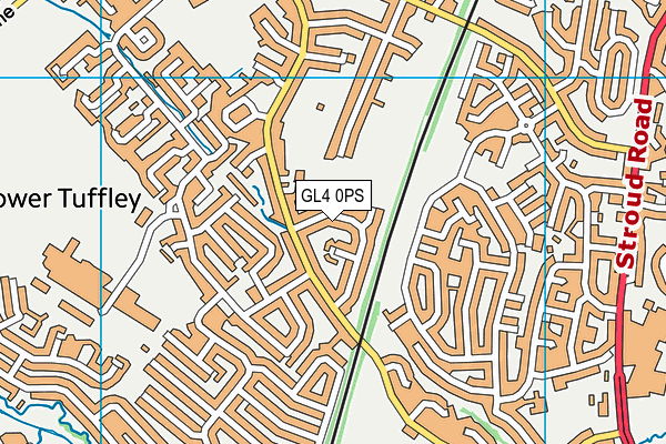 GL4 0PS map - OS VectorMap District (Ordnance Survey) GL4 0PS map - OS VectorMap District (Ordnance Survey)
