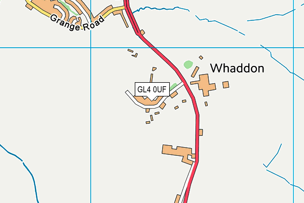 GL4 0UF map - OS VectorMap District (Ordnance Survey) GL4 0UF map - OS VectorMap District (Ordnance Survey)