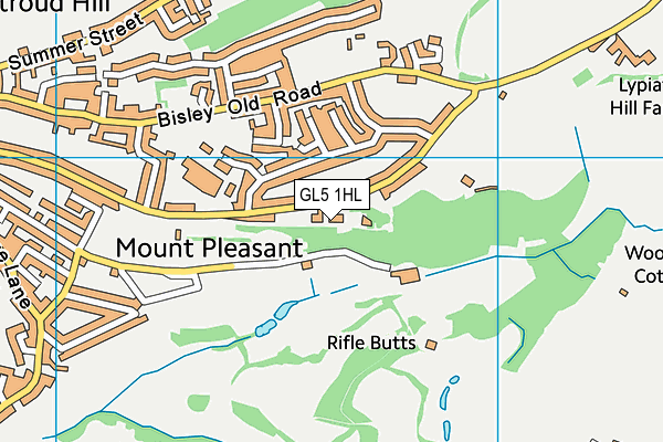 GL5 1HL map - OS VectorMap District (Ordnance Survey) GL5 1HL map - OS VectorMap District (Ordnance Survey)