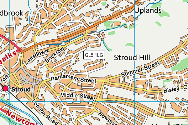 GL5 1LG map - OS VectorMap District (Ordnance Survey) GL5 1LG map - OS VectorMap District (Ordnance Survey)