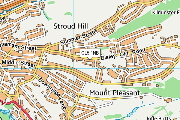 GL5 1NB map - OS VectorMap District (Ordnance Survey) GL5 1NB map - OS VectorMap District (Ordnance Survey)