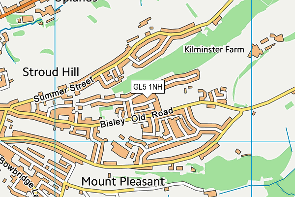GL5 1NH map - OS VectorMap District (Ordnance Survey) GL5 1NH map - OS VectorMap District (Ordnance Survey)