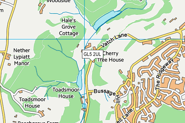GL5 2UL map - OS VectorMap District (Ordnance Survey) GL5 2UL map - OS VectorMap District (Ordnance Survey)