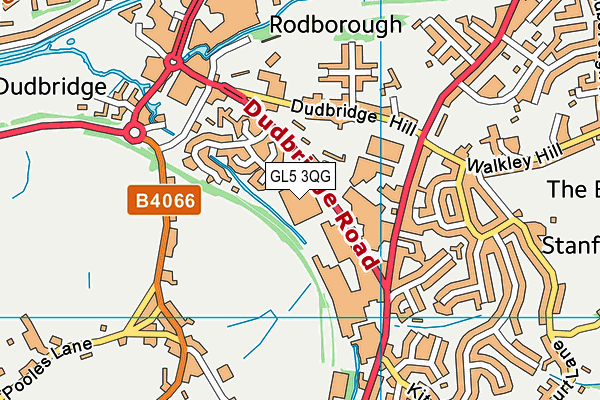 GL5 3QG map - OS VectorMap District (Ordnance Survey) GL5 3QG map - OS VectorMap District (Ordnance Survey)