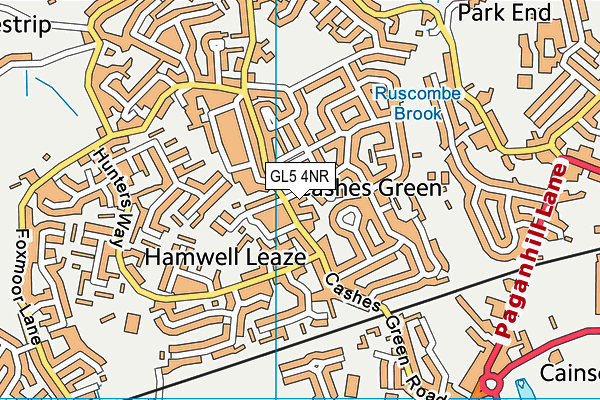 GL5 4NR map - OS VectorMap District (Ordnance Survey) GL5 4NR map - OS VectorMap District (Ordnance Survey)