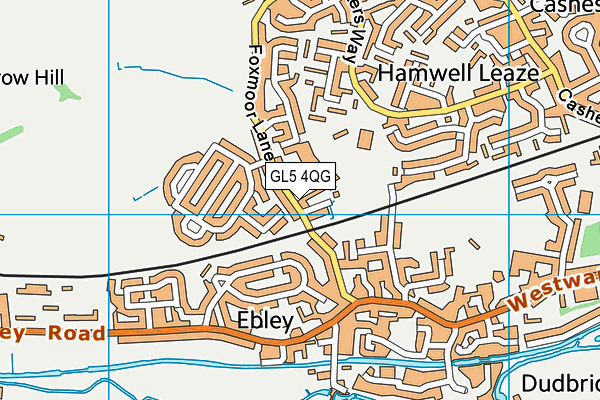 GL5 4QG map - OS VectorMap District (Ordnance Survey) GL5 4QG map - OS VectorMap District (Ordnance Survey)