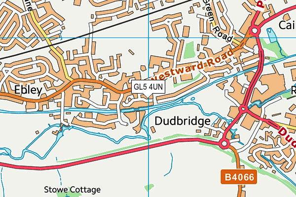 GL5 4UN map - OS VectorMap District (Ordnance Survey) GL5 4UN map - OS VectorMap District (Ordnance Survey)