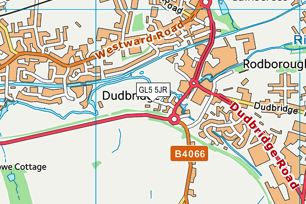 GL5 5JR map - OS VectorMap District (Ordnance Survey) GL5 5JR map - OS VectorMap District (Ordnance Survey)