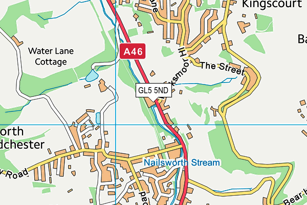 GL5 5ND map - OS VectorMap District (Ordnance Survey) GL5 5ND map - OS VectorMap District (Ordnance Survey)