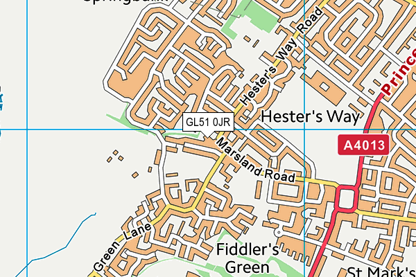 GL51 0JR map - OS VectorMap District (Ordnance Survey) GL51 0JR map - OS VectorMap District (Ordnance Survey)