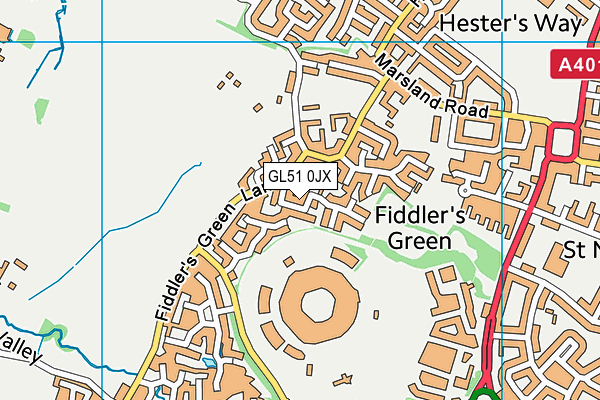 GL51 0JX map - OS VectorMap District (Ordnance Survey) GL51 0JX map - OS VectorMap District (Ordnance Survey)