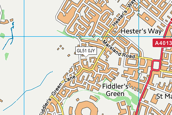 GL51 0JY map - OS VectorMap District (Ordnance Survey) GL51 0JY map - OS VectorMap District (Ordnance Survey)