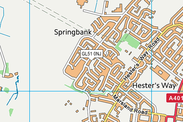 GL51 0NJ map - OS VectorMap District (Ordnance Survey) GL51 0NJ map - OS VectorMap District (Ordnance Survey)