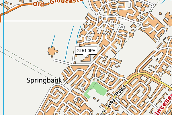 GL51 0PH map - OS VectorMap District (Ordnance Survey) GL51 0PH map - OS VectorMap District (Ordnance Survey)