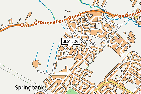 GL51 0QG map - OS VectorMap District (Ordnance Survey) GL51 0QG map - OS VectorMap District (Ordnance Survey)