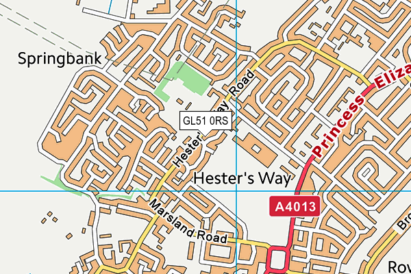 GL51 0RS map - OS VectorMap District (Ordnance Survey) GL51 0RS map - OS VectorMap District (Ordnance Survey)