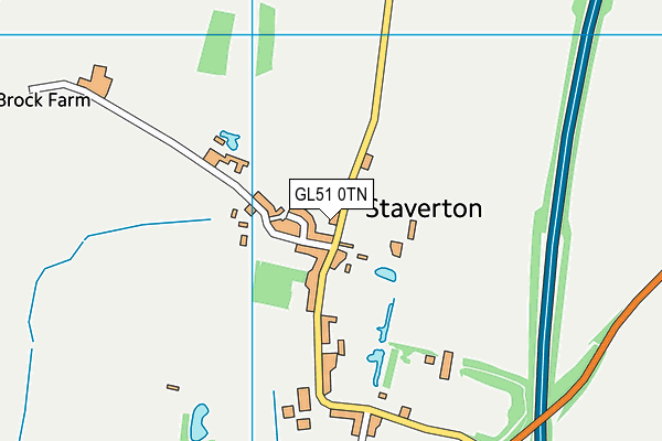 GL51 0TN map - OS VectorMap District (Ordnance Survey) GL51 0TN map - OS VectorMap District (Ordnance Survey)