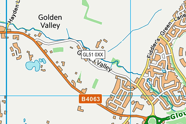 GL51 0XX map - OS VectorMap District (Ordnance Survey) GL51 0XX map - OS VectorMap District (Ordnance Survey)