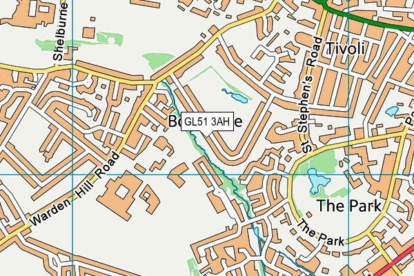GL51 3AH map - OS VectorMap District (Ordnance Survey) GL51 3AH map - OS VectorMap District (Ordnance Survey)