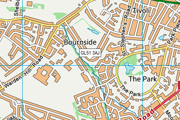 GL51 3AJ map - OS VectorMap District (Ordnance Survey) GL51 3AJ map - OS VectorMap District (Ordnance Survey)