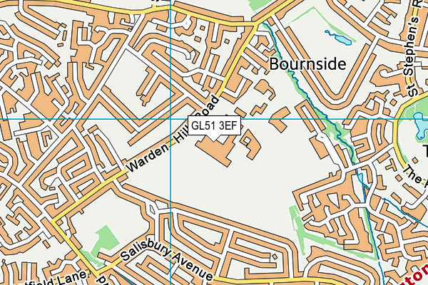 GL51 3EF map - OS VectorMap District (Ordnance Survey) GL51 3EF map - OS VectorMap District (Ordnance Survey)